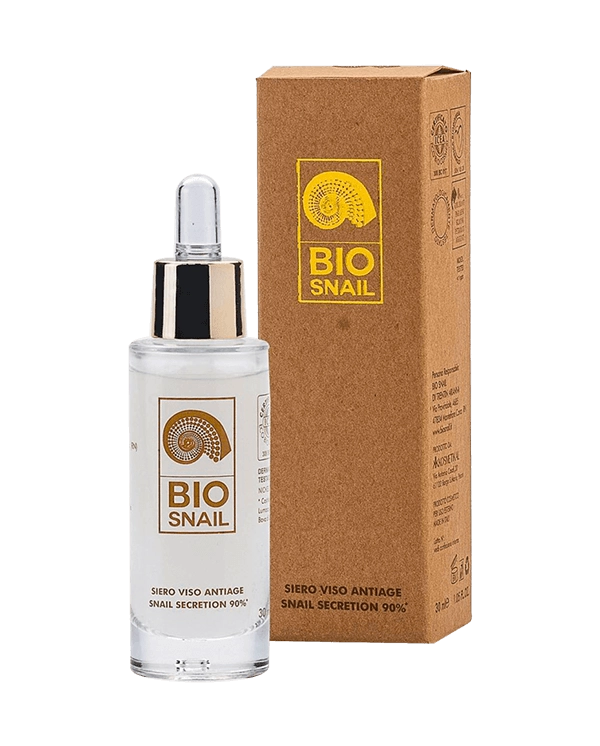 bellaecobio, biosnail, siero viso antiage snail 90%