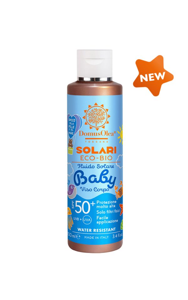 Fluido solare BABY viso corpo spf 50+