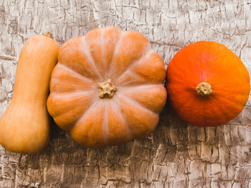 maschera viso alla zucca