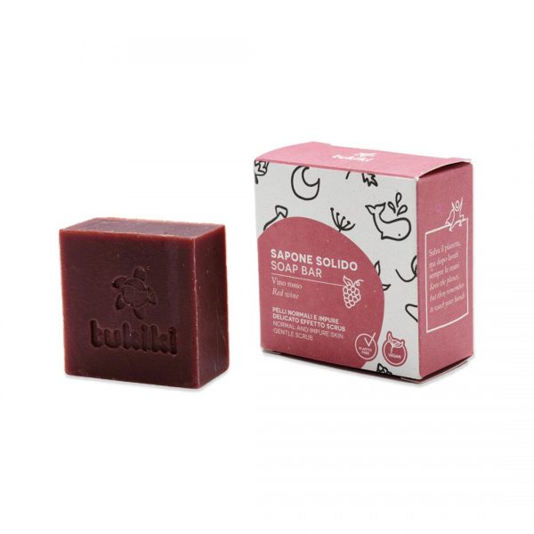 Sapone al vino rosso