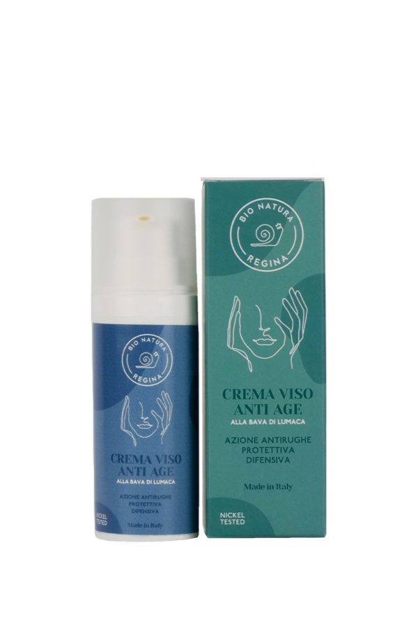 Crema viso anti-age alla bava di lumaca