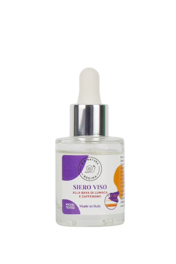 Siero viso con bava di lumaca e zafferano 30ml
