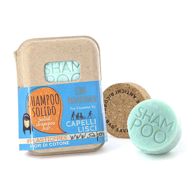 shampoo solido capelli lisci sughero Shampoo solido capelli lisci sughero