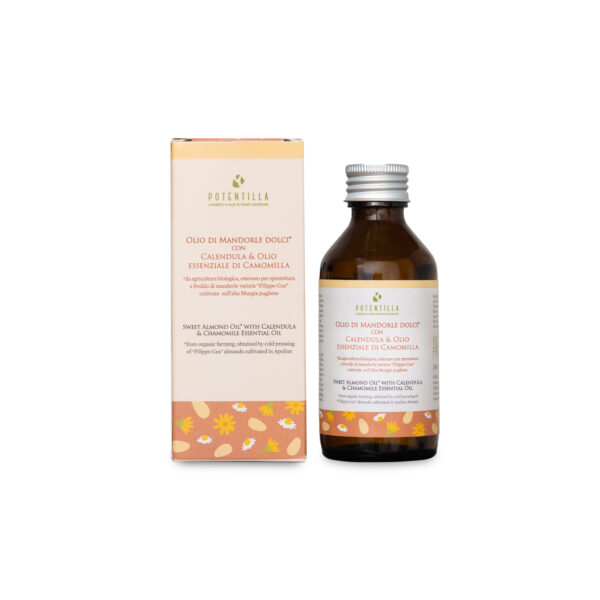 Cosmetici a base di piante selvatiche olio di mandorle