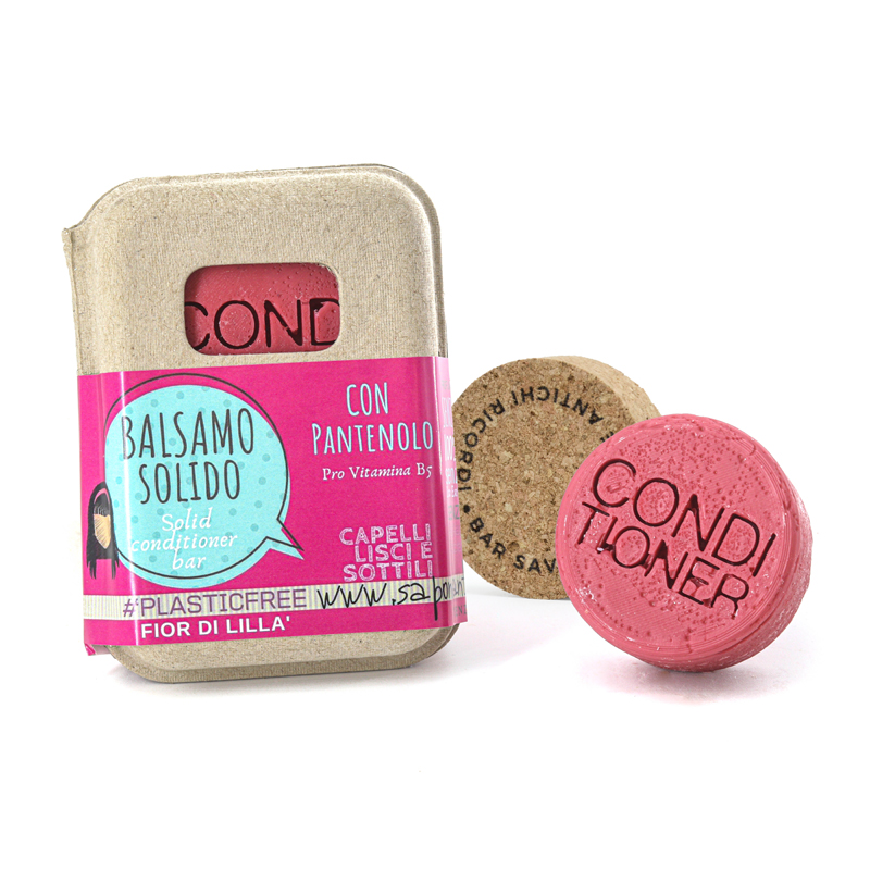 balsamo solido capelli lisci sughero Balsamo solido capelli lisci sughero