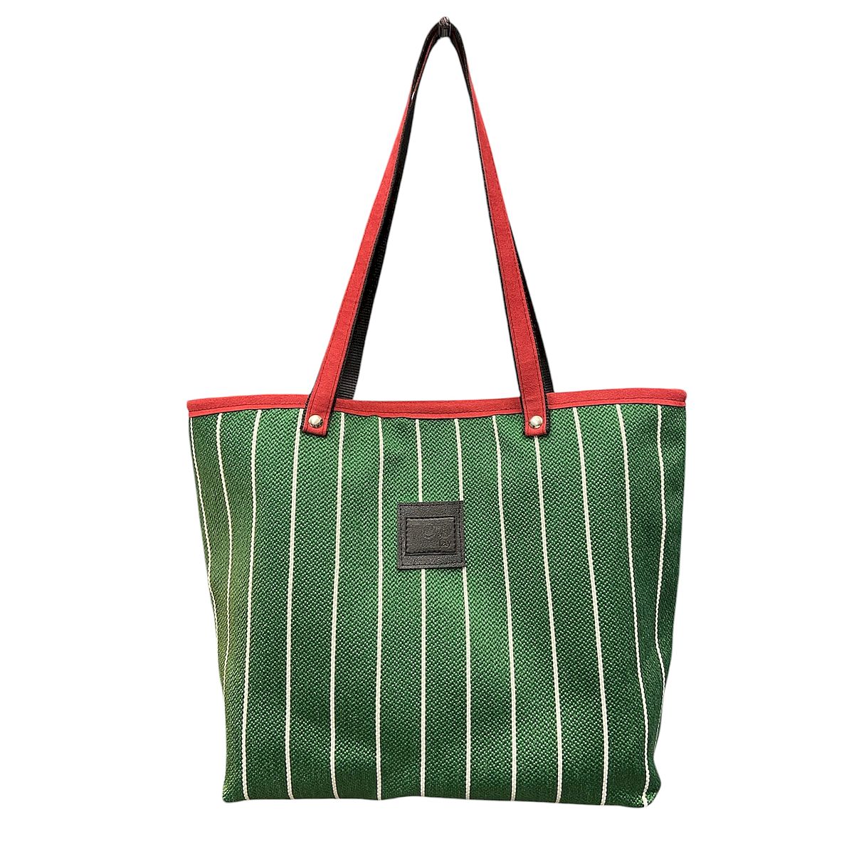 PE25-B32-004-tote-rafia-verde-borsa-a-spalla-donna-fronte Pe25 b32 004 tote rafia verde borsa a spalla donna fronte